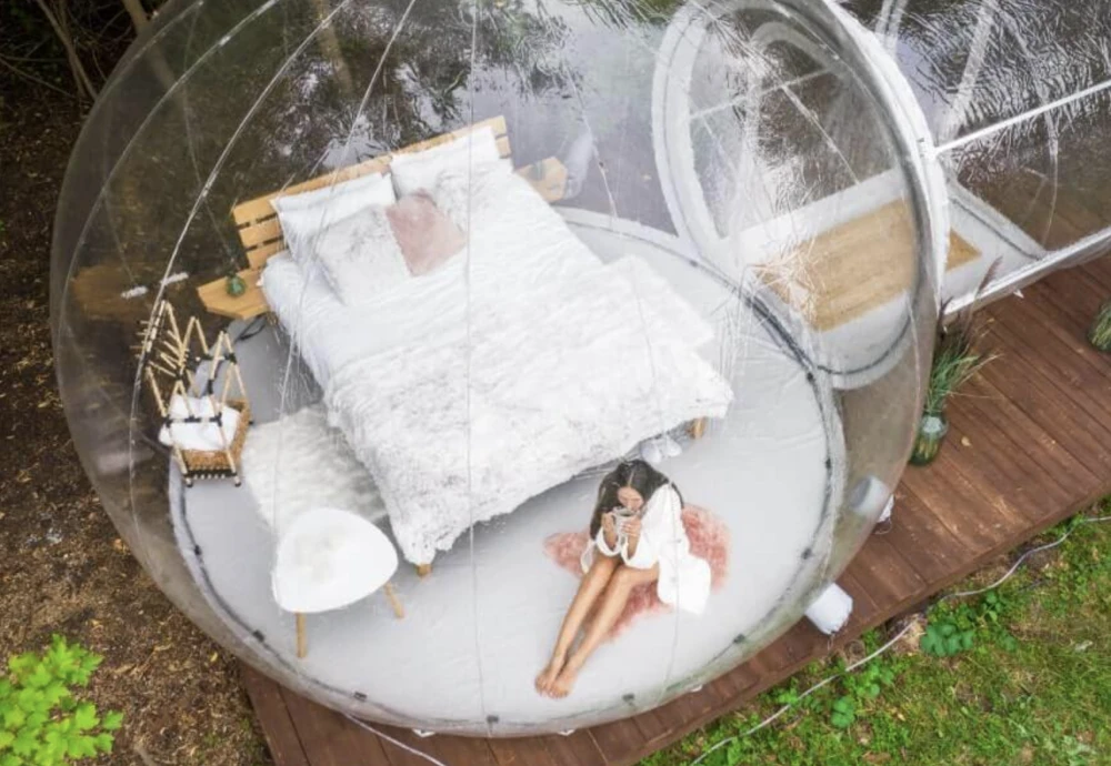 inflatable bubble tent review